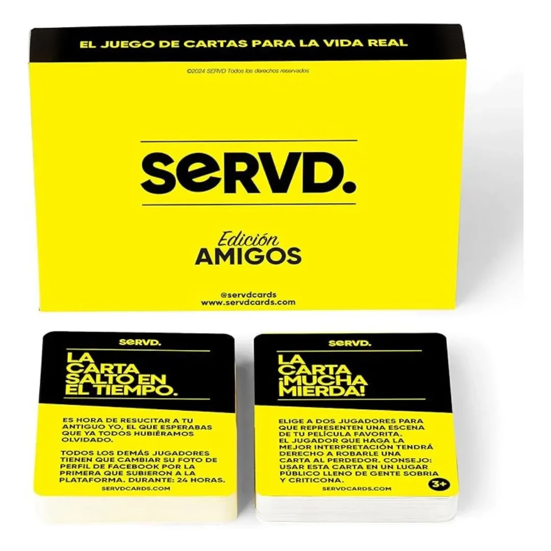 Servd - El divertido Juego de Cartas para Amigos4