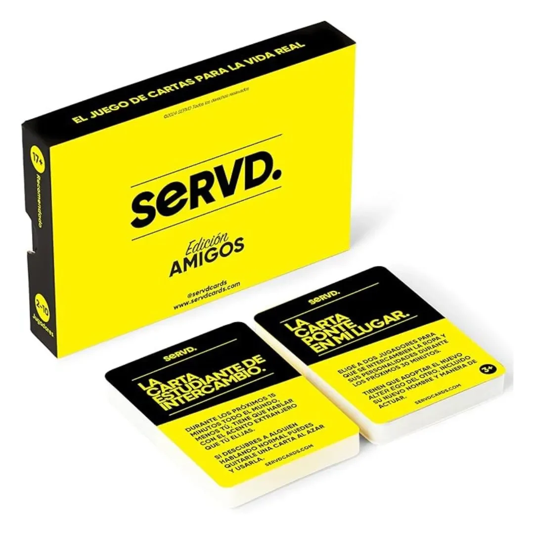 Servd - El divertido Juego de Cartas para Amigos5