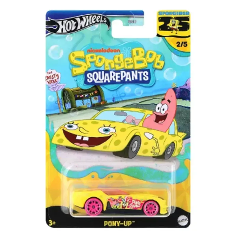 Hot Wheels Bob Esponja Colección Spongebob Squarepants Blister X14