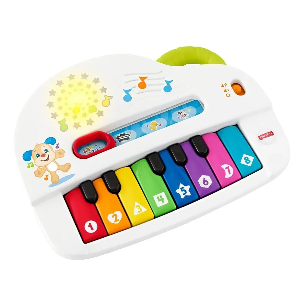 Fisher Price Ríe y Aprende Perrito Piano Sonidos Divertidos3
