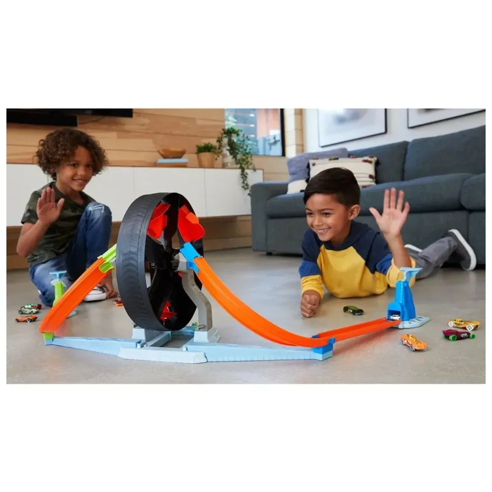 Hot Wheels Pista Desafio De La Ruleta Action 5-10 Mattel3