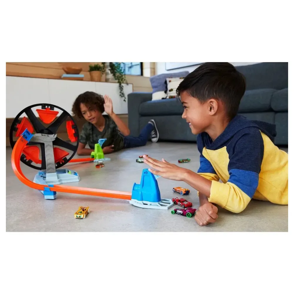 Hot Wheels Pista Desafio De La Ruleta Action 5-10 Mattel5