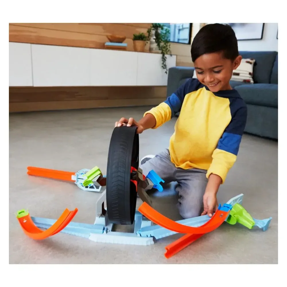 Hot Wheels Pista Desafio De La Ruleta Action 5-10 Mattel6