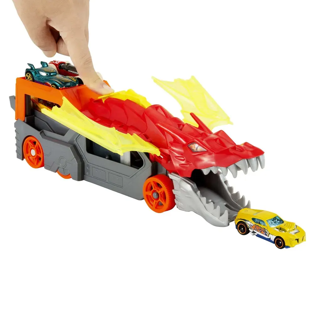 Hot Wheels Remolque De Dragón3
