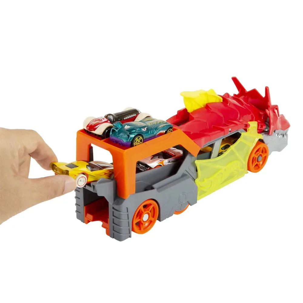 Hot Wheels Remolque De Dragón4