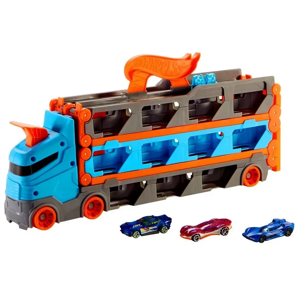 Hot Wheels City Remolque Pista2