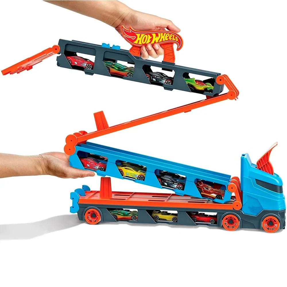 Hot Wheels City Remolque Pista3