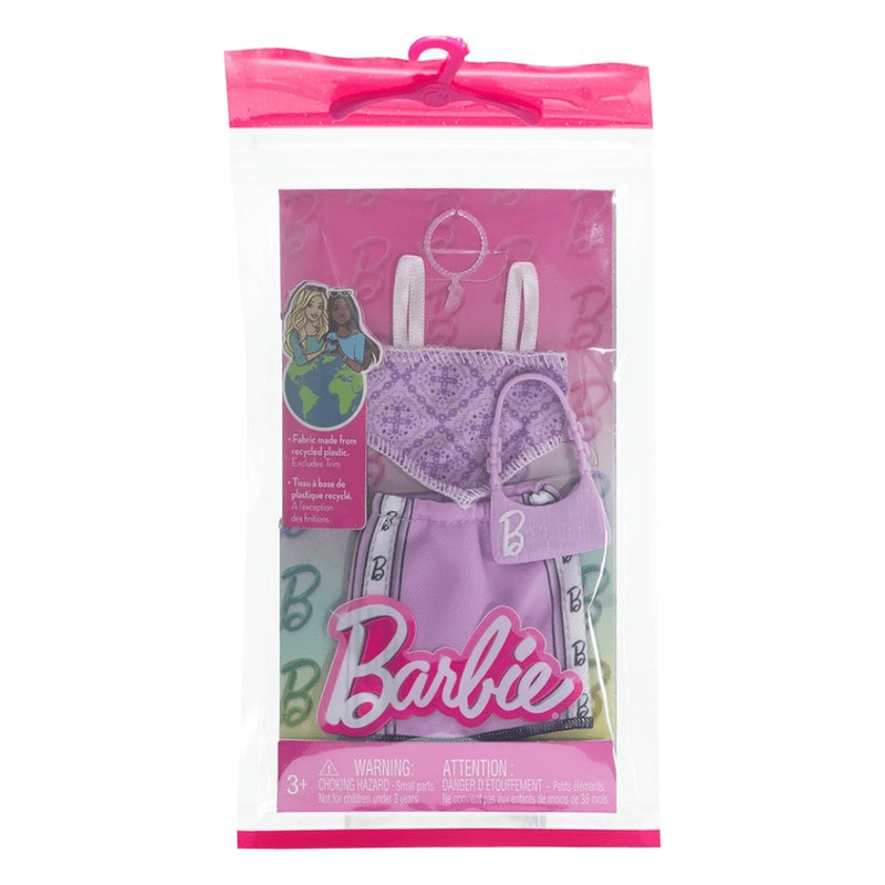 Barbie Fashion Pack - Looks Purple Top And Shirt2