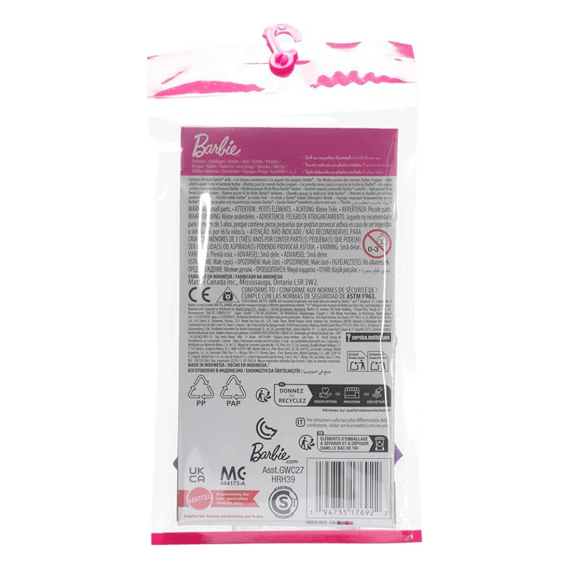 Barbie Fashion Pack - Looks Floral Top And Shirt3