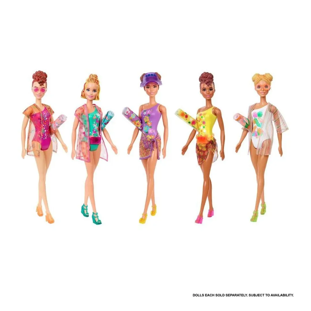 Barbie Boneca Color Reveal Arena y sol Mattel3