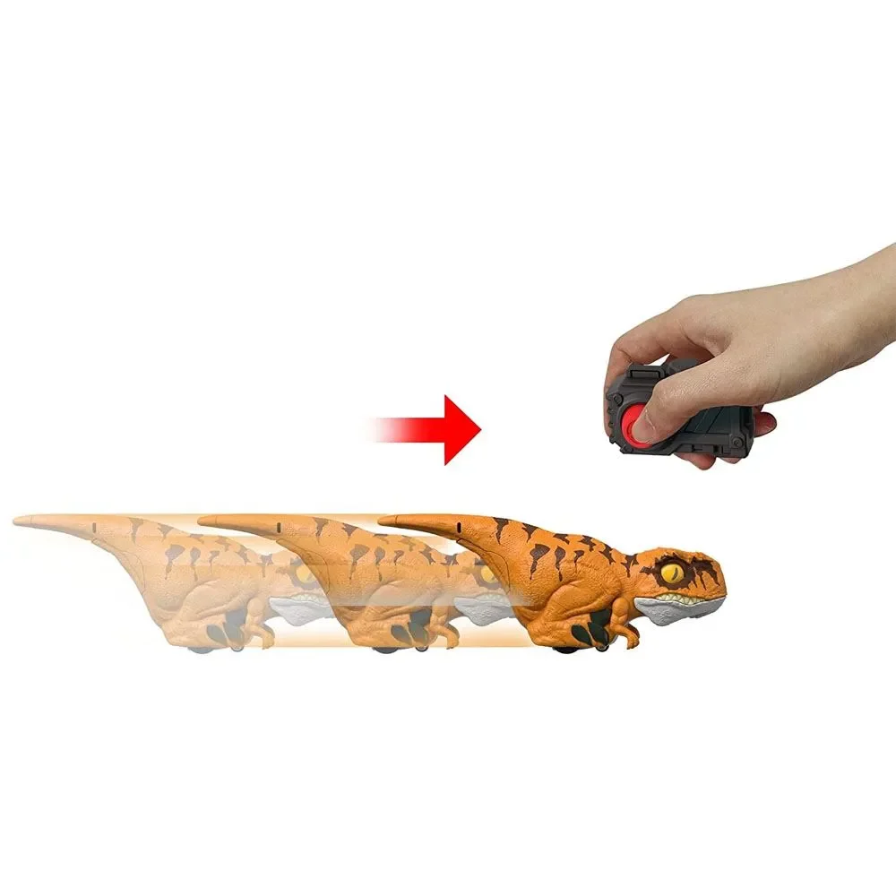 Jurassic World Dominion Clicker Tracker Atrociraptor Amarillo2