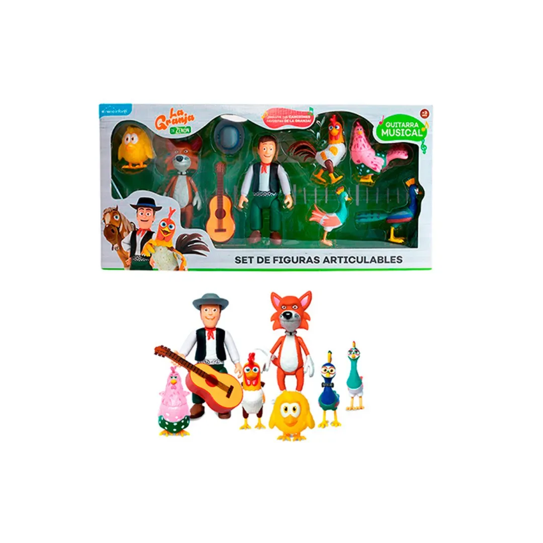 Set Figuras Coleccionables de la Granja de Zenon X83