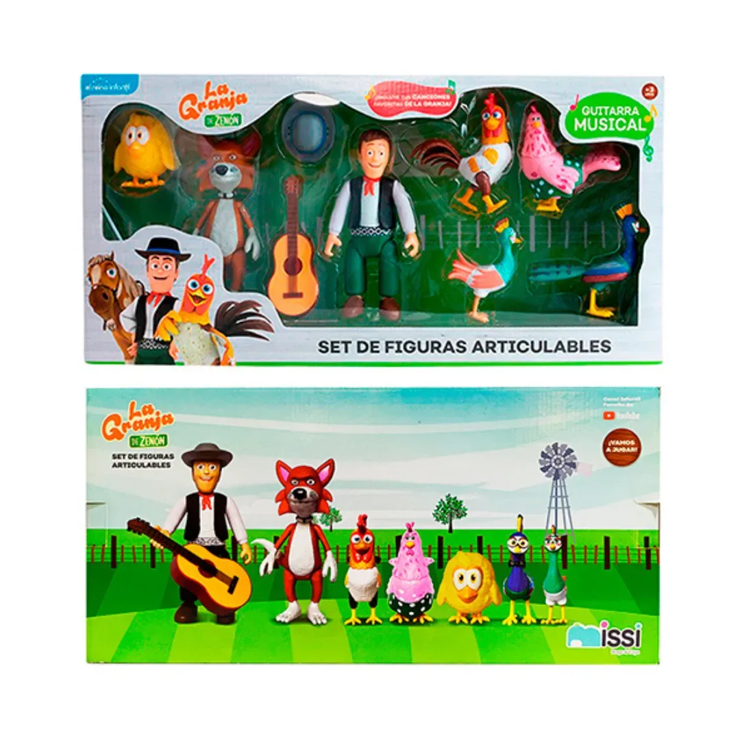 Set Figuras Coleccionables de la Granja de Zenon X84