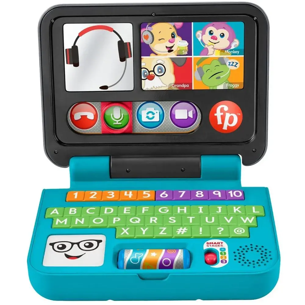 Fisher Price Ríe Y Aprende Mi Primer Laptop De Aprendizaje2