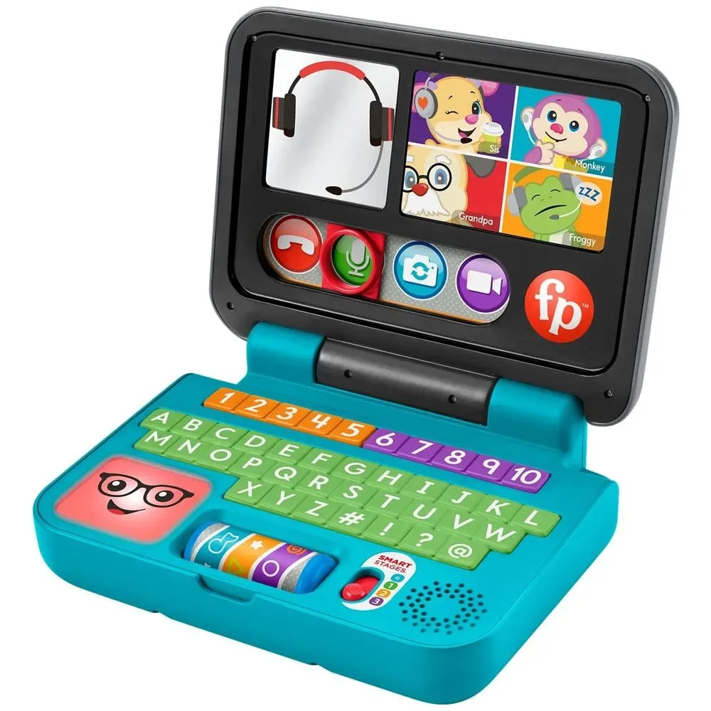 Fisher Price Ríe Y Aprende Mi Primer Laptop De Aprendizaje3