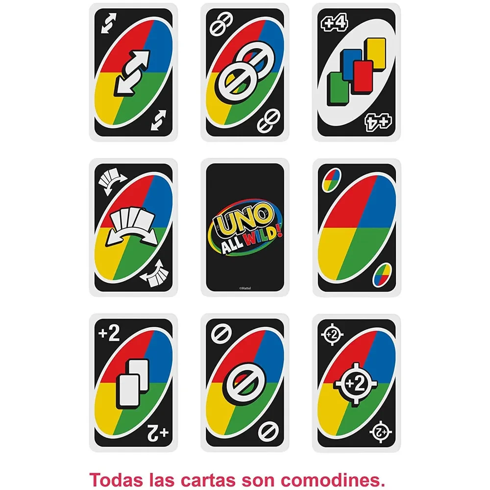 Mattel Games UNO All Wild3