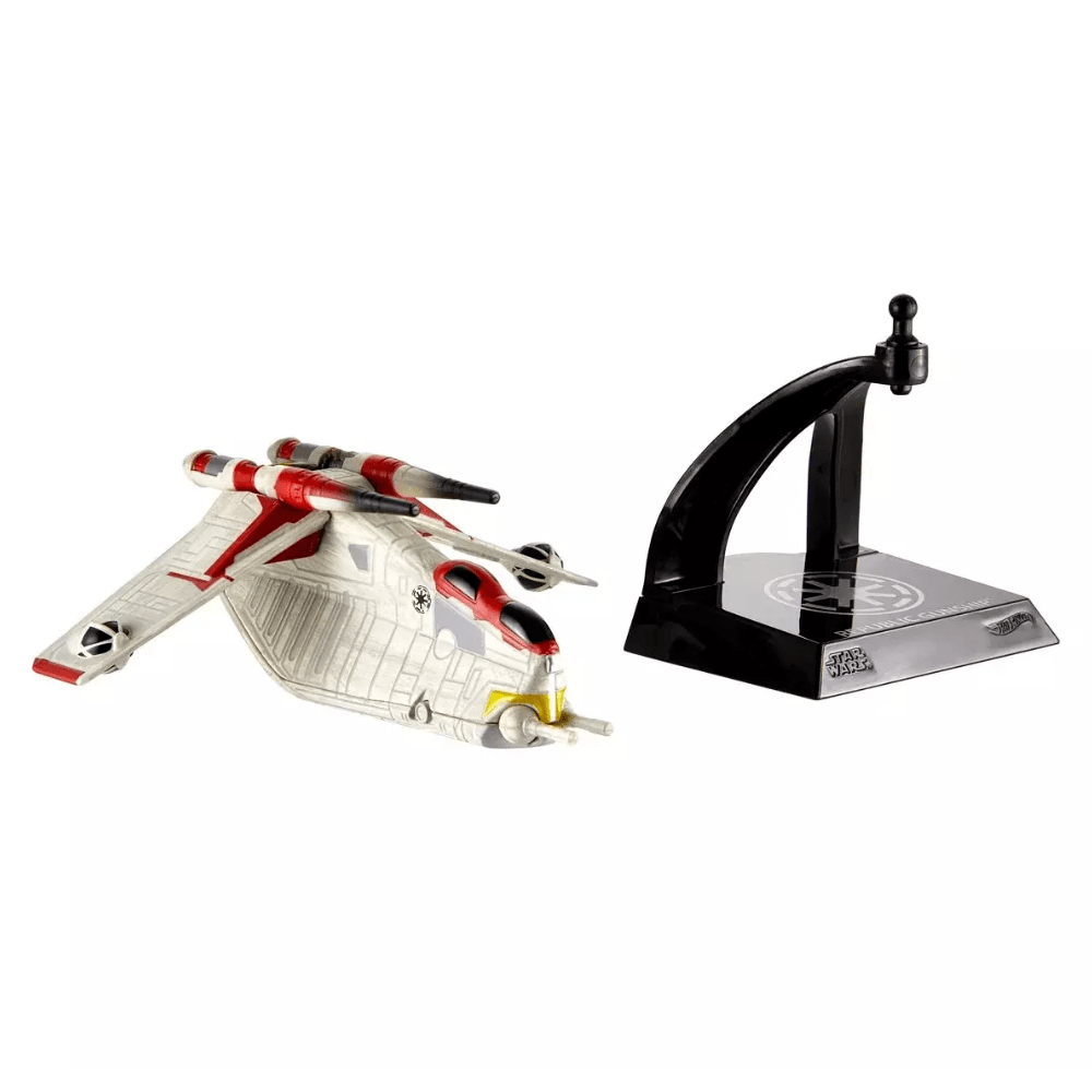 Hot Wheels Star Wars Vehículo Nave - Republic Gunship2