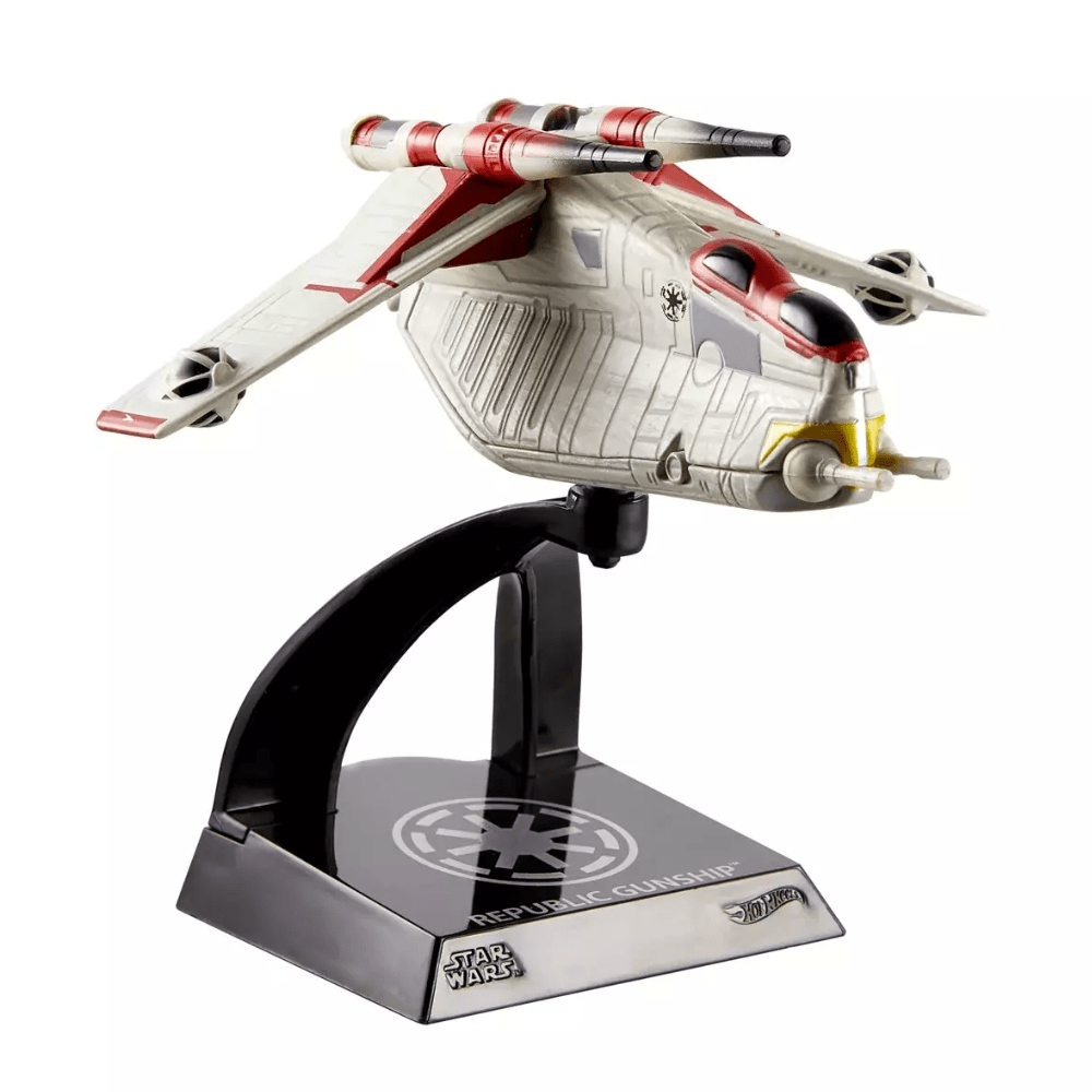 Hot Wheels Star Wars Vehículo Nave - Republic Gunship4