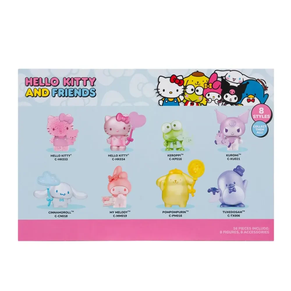 Pack x8 Figuras Hello Kitty and Friends4
