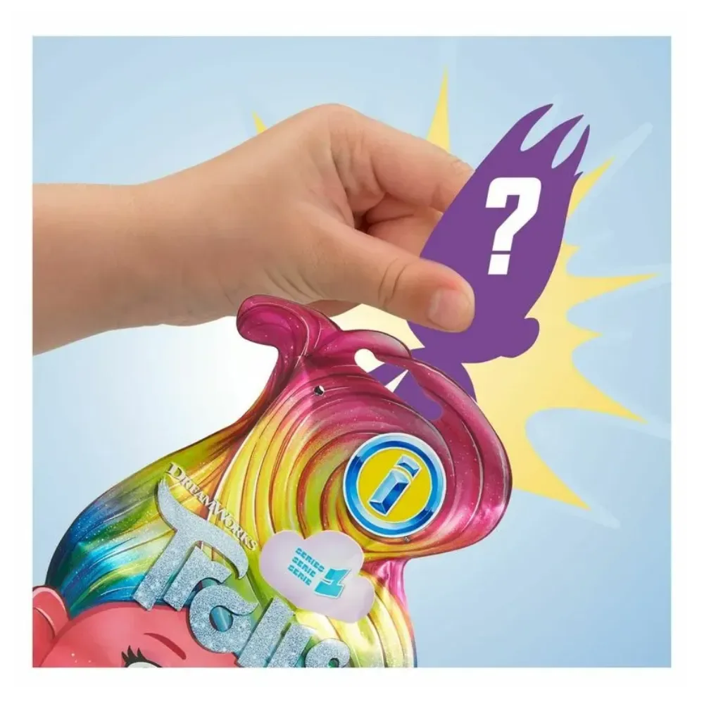 Figura Trolls Personaje Sorpresa Imaginext x1UND5