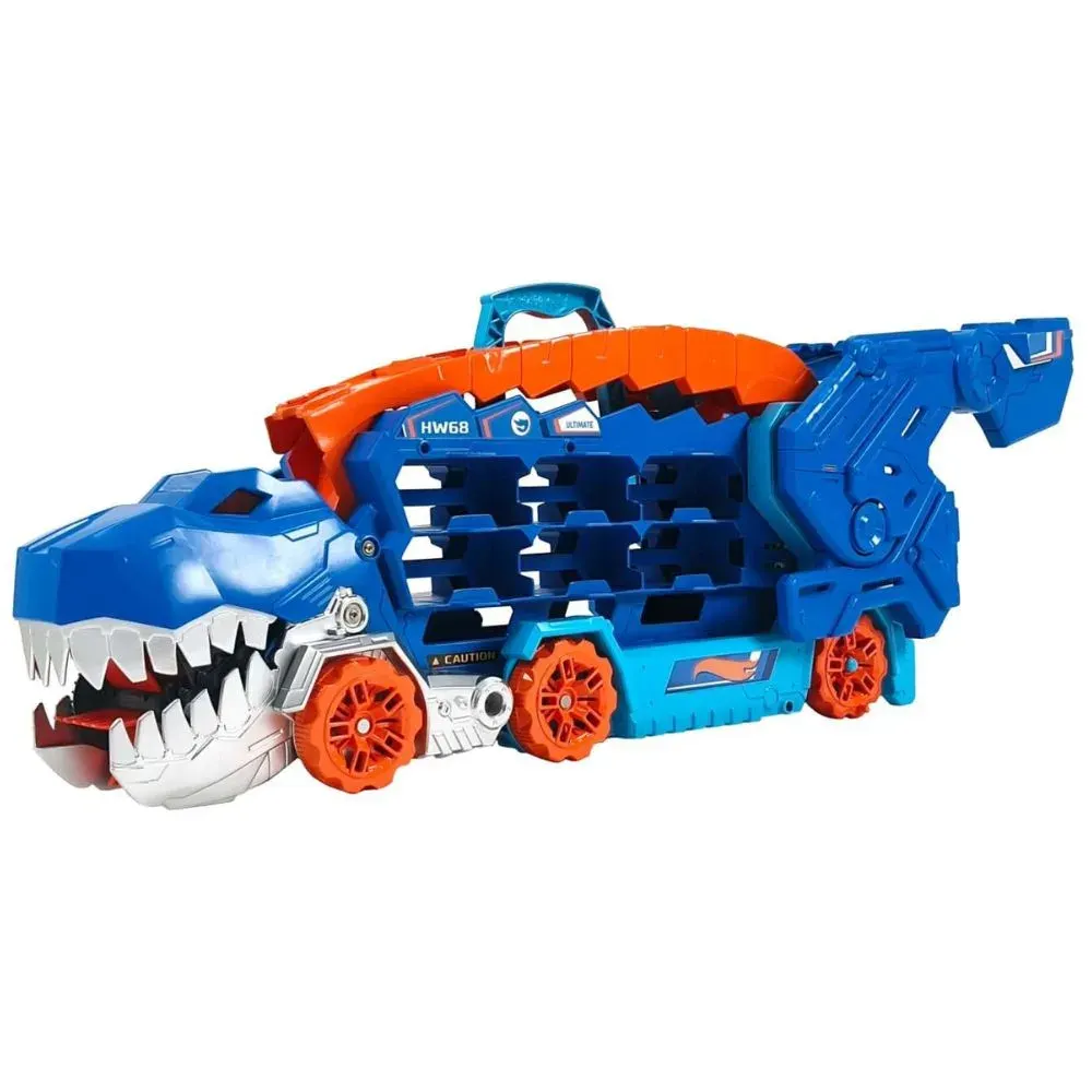 Hot Wheels City Súper Remolque De T-Rex7