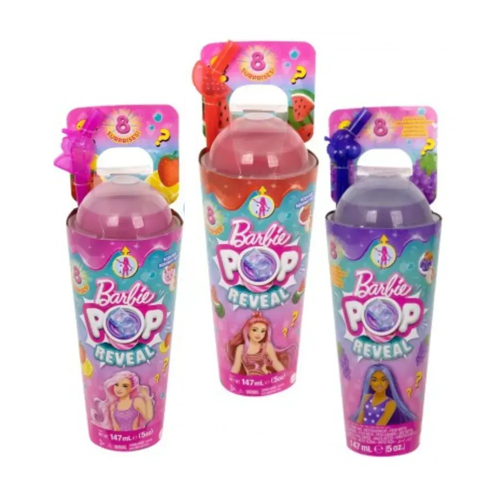 Barbie Pop Reveal Serie De Frutas Surtido4