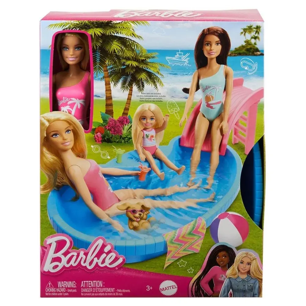 Barbie Alberca Glam Con Muñeca2