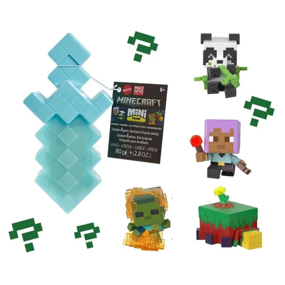 Minecraft Vanilla Figura de Acción Mini Mining x1UND2