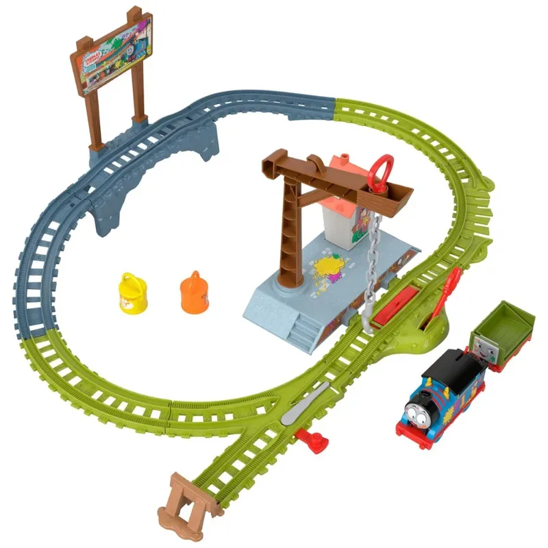 Thomas and Friends Pista de Entrega de Pintura2