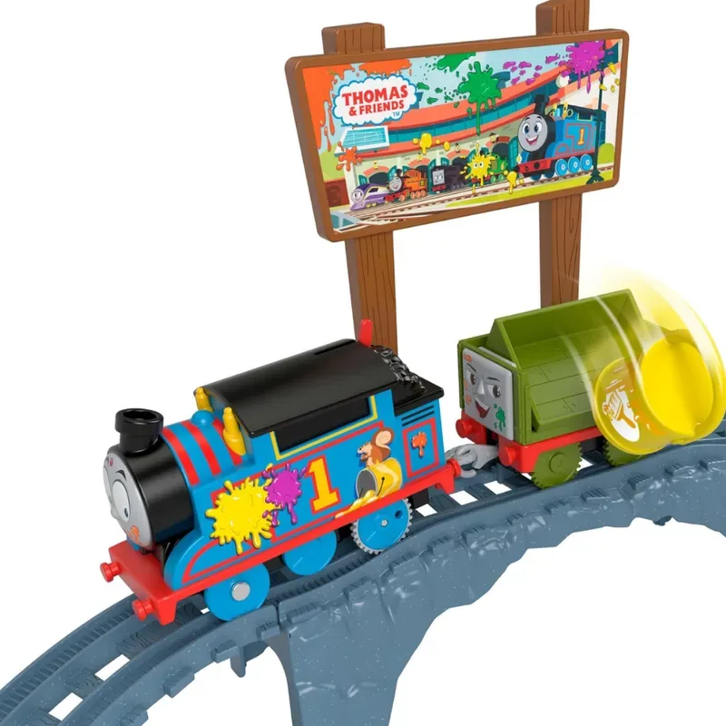 Thomas and Friends Pista de Entrega de Pintura3