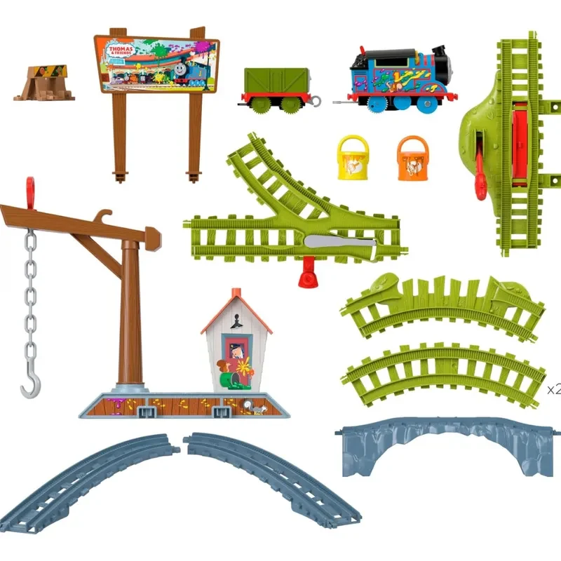 Thomas and Friends Pista de Entrega de Pintura4