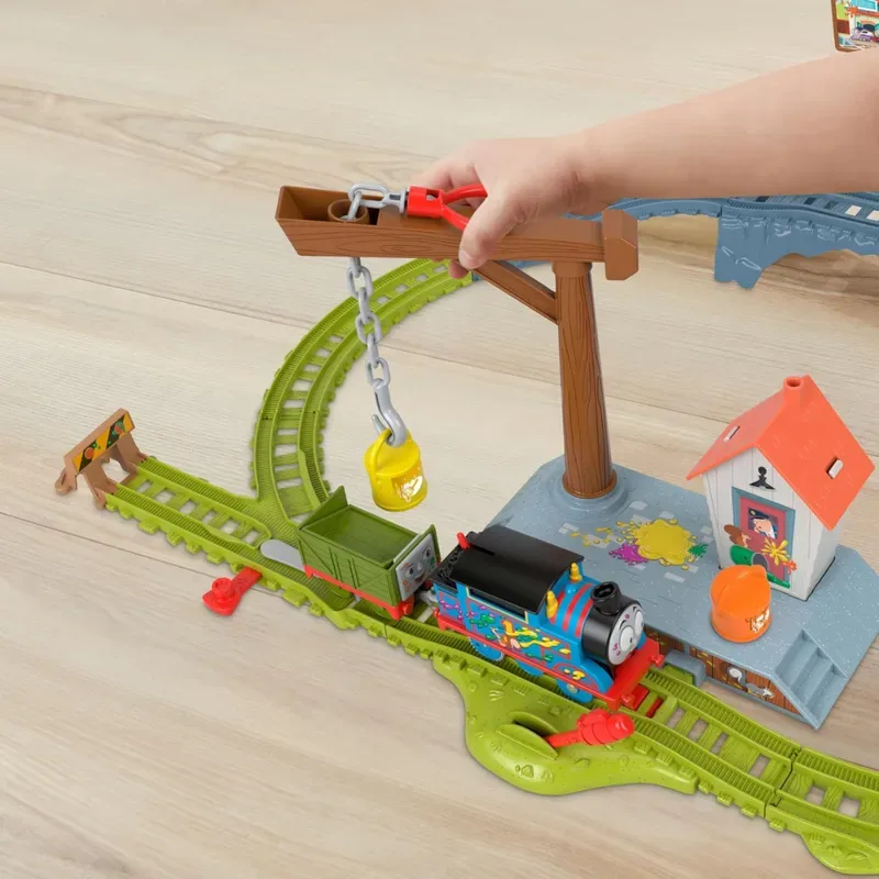 Thomas and Friends Pista de Entrega de Pintura5
