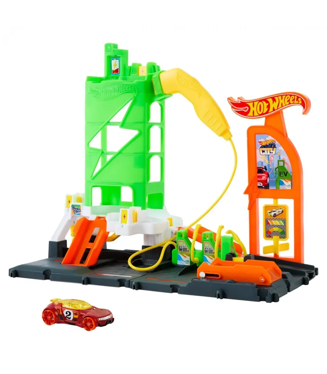 Hot Wheels City Super Estación de Gasolina2