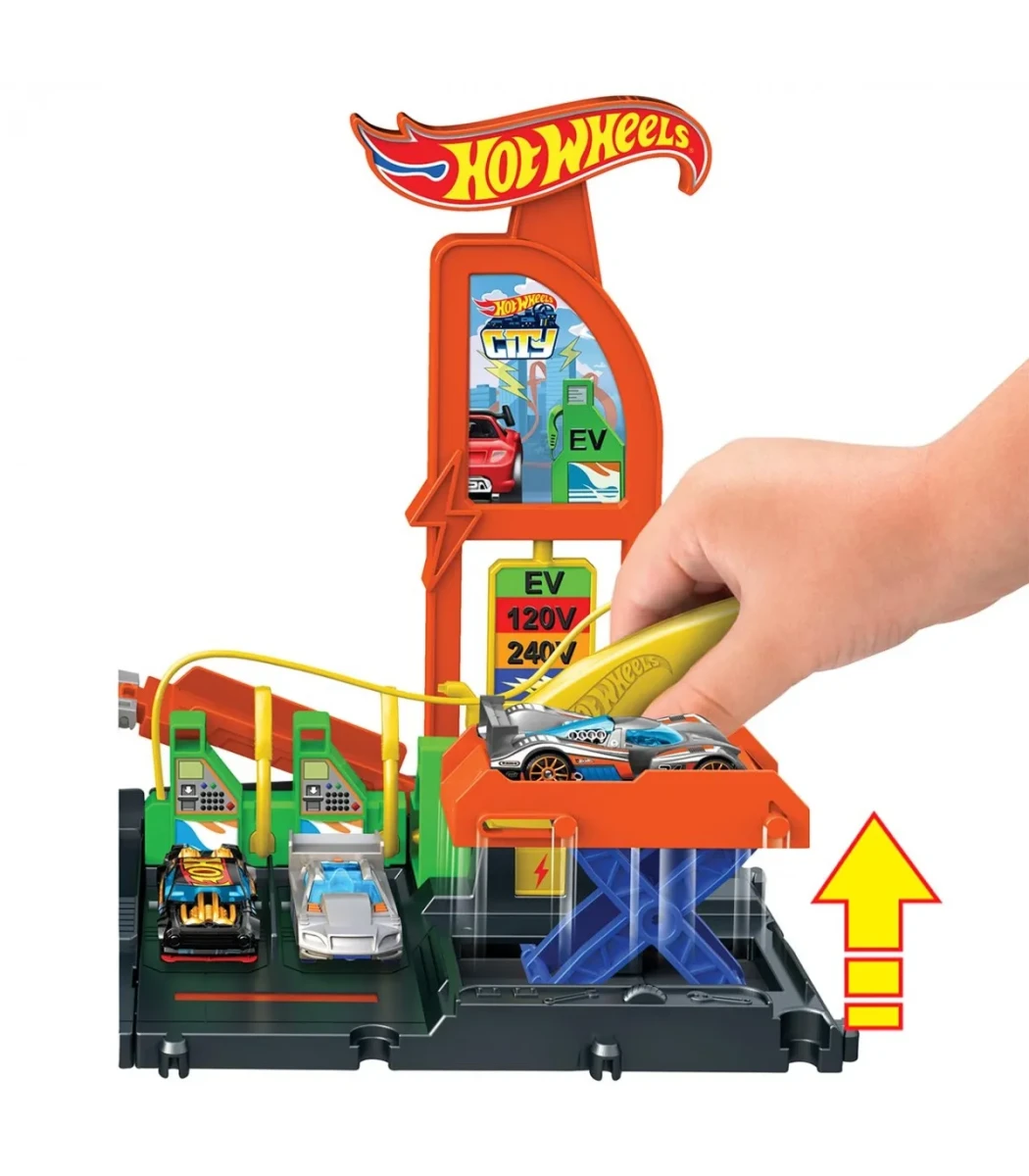 Hot Wheels City Super Estación de Gasolina3