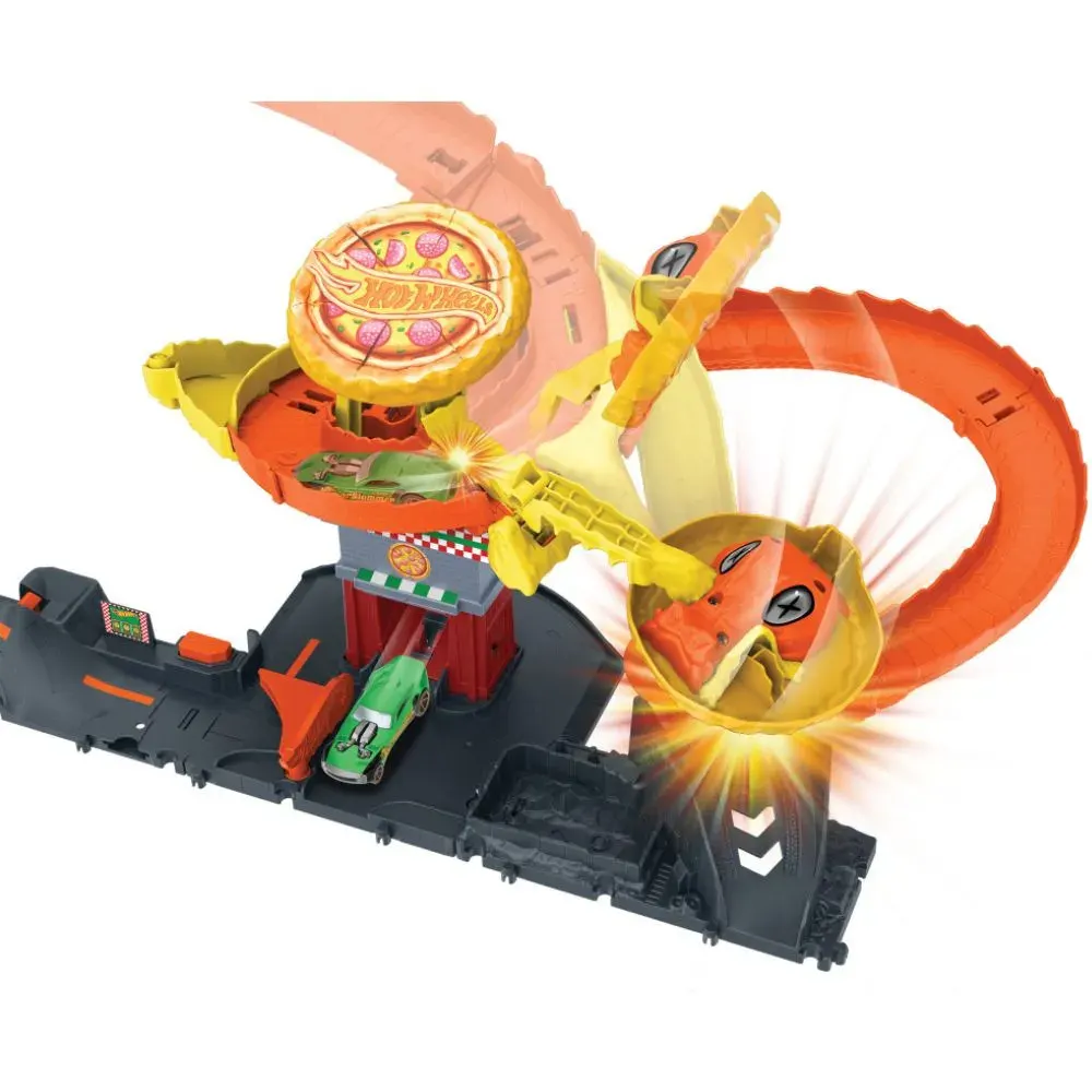 Hot Wheels City Ataque De Cobra Vs Pizzería4