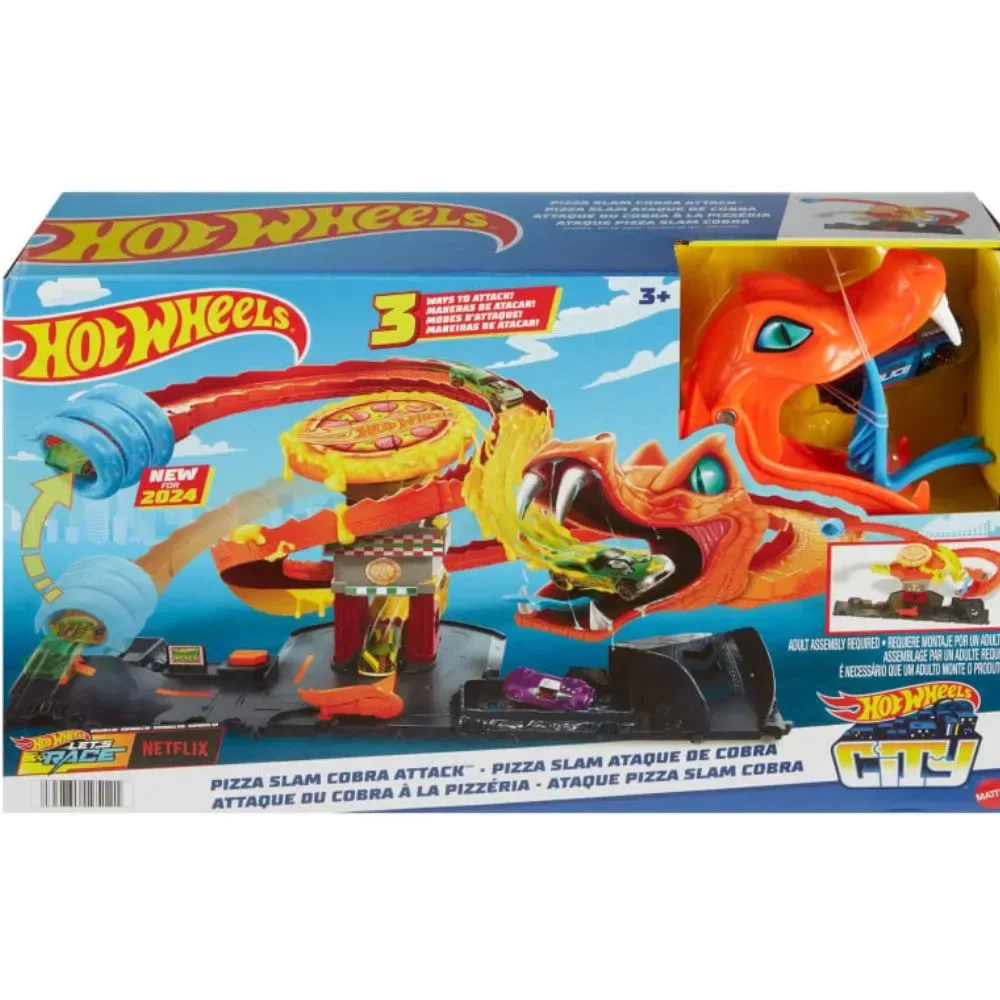 Hot Wheels City Ataque De Cobra Vs Pizzería6