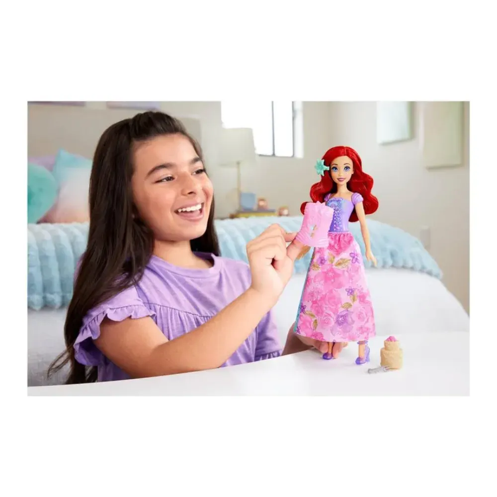 Muñeca Disney Princesa Ariel Spin Reveal6