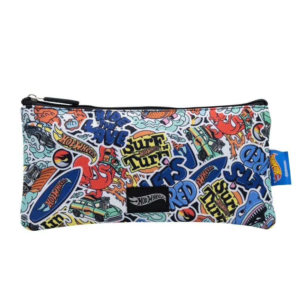 Set Mochila Lonchera Cartuchera Hot Wheels2