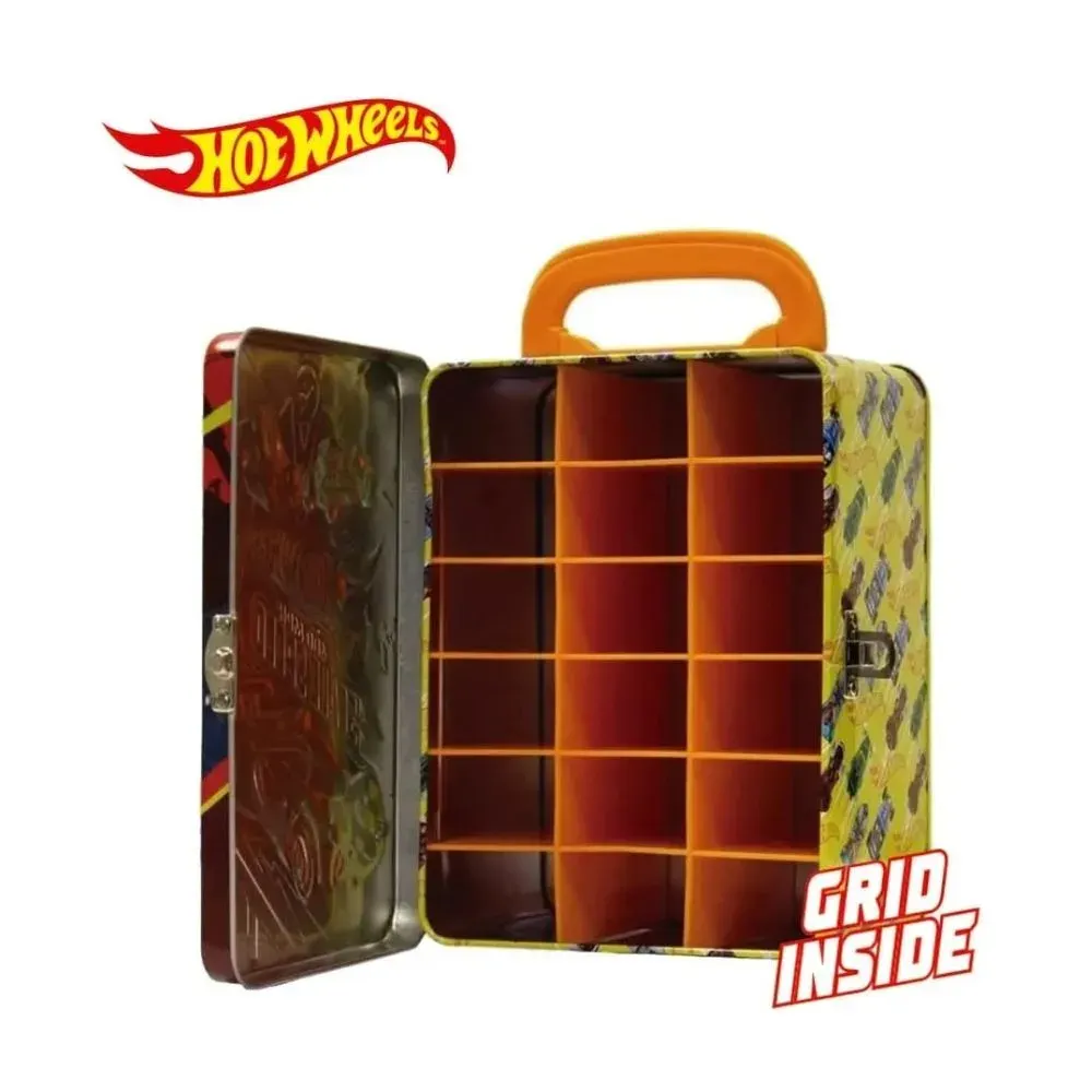 Hot Wheels Estuche Metal Para 18 Autos Aleatorio3