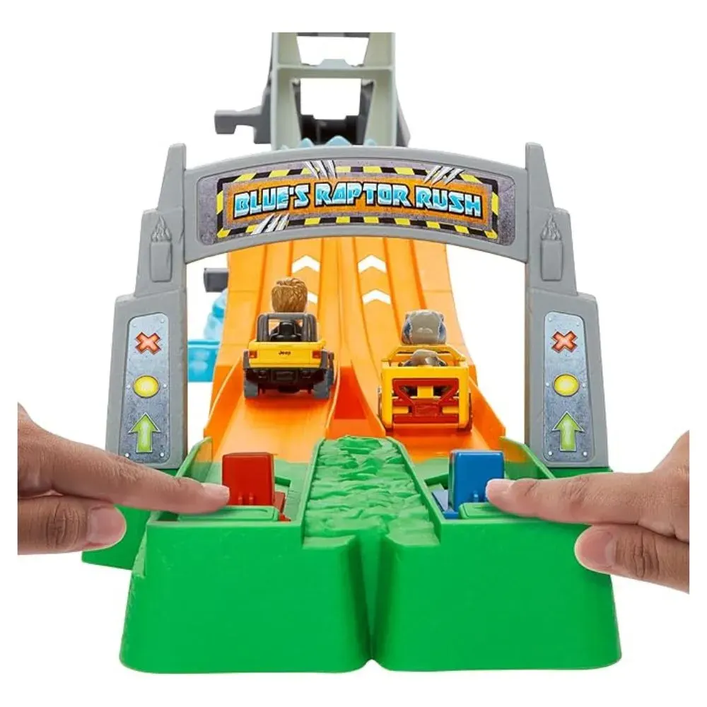 Hot Wheels RacerVerse Pista Jurassic World3