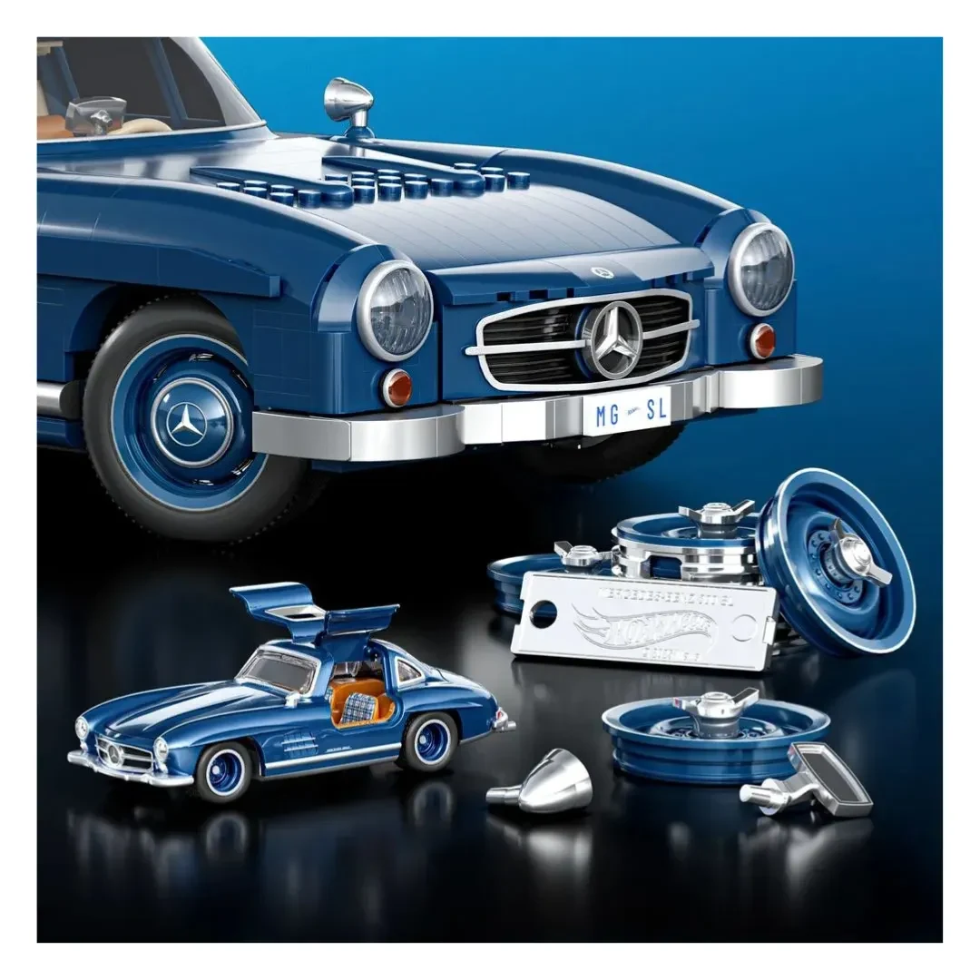 Hot Wheels Mega Premium Mercedes Benz 300 sl6