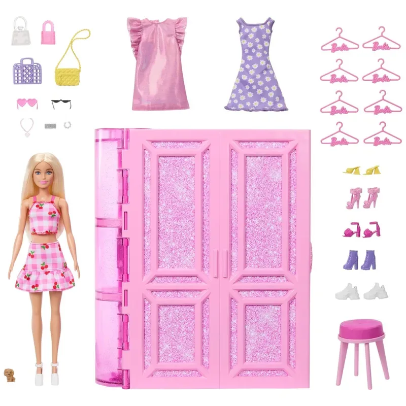 Barbie Closet de los Sueños con Accesorios y Muñeca2