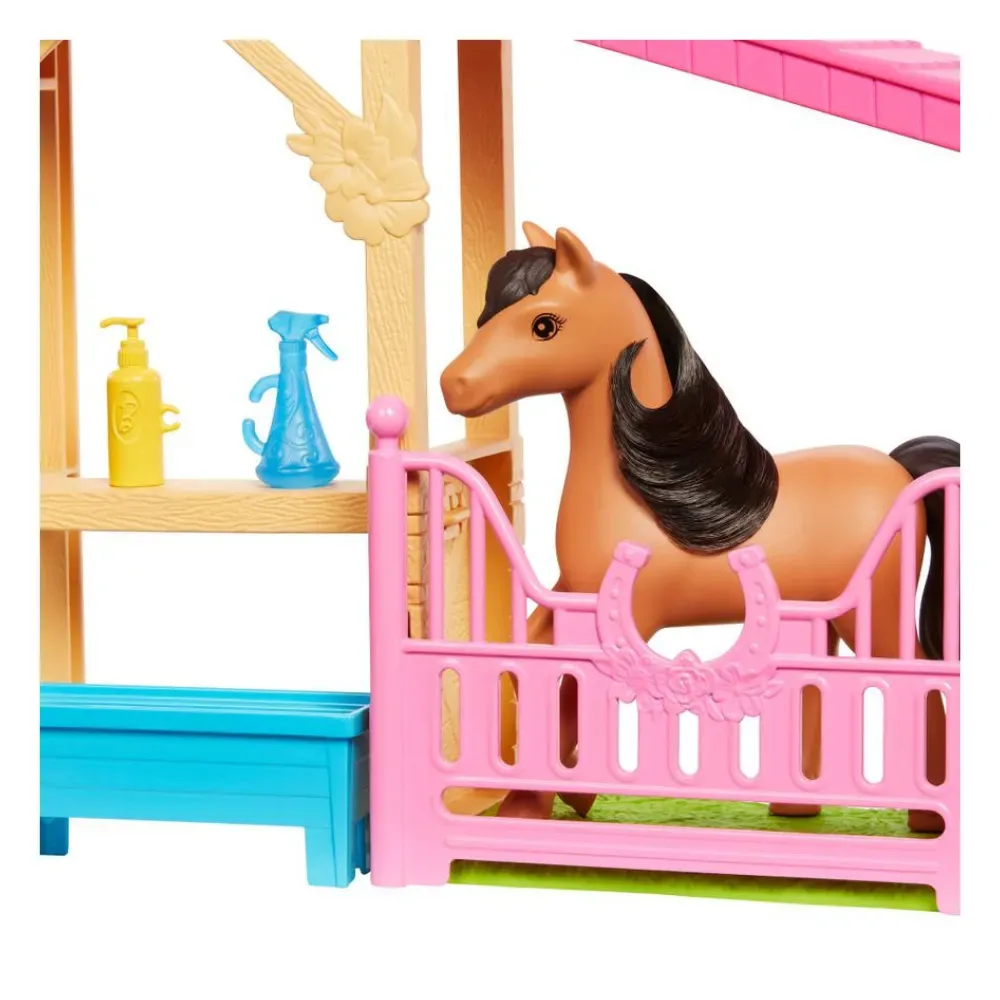 Muñeca Barbie Set Cuidado De Ponys Con Renee3