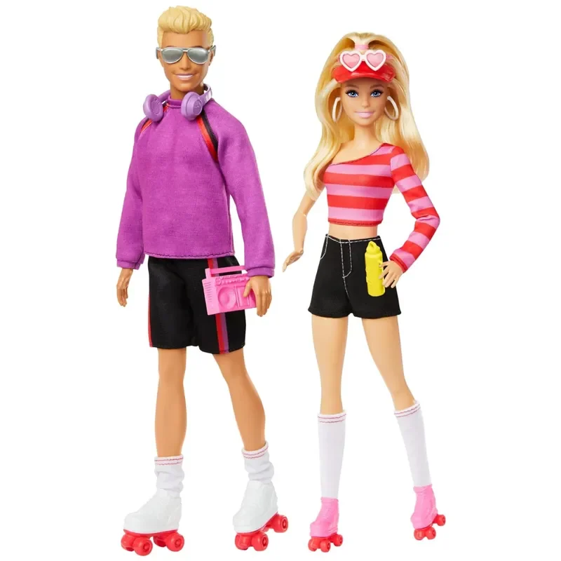 Barbie y Ken en Patinetas Fashionistas 65 Aniversario2
