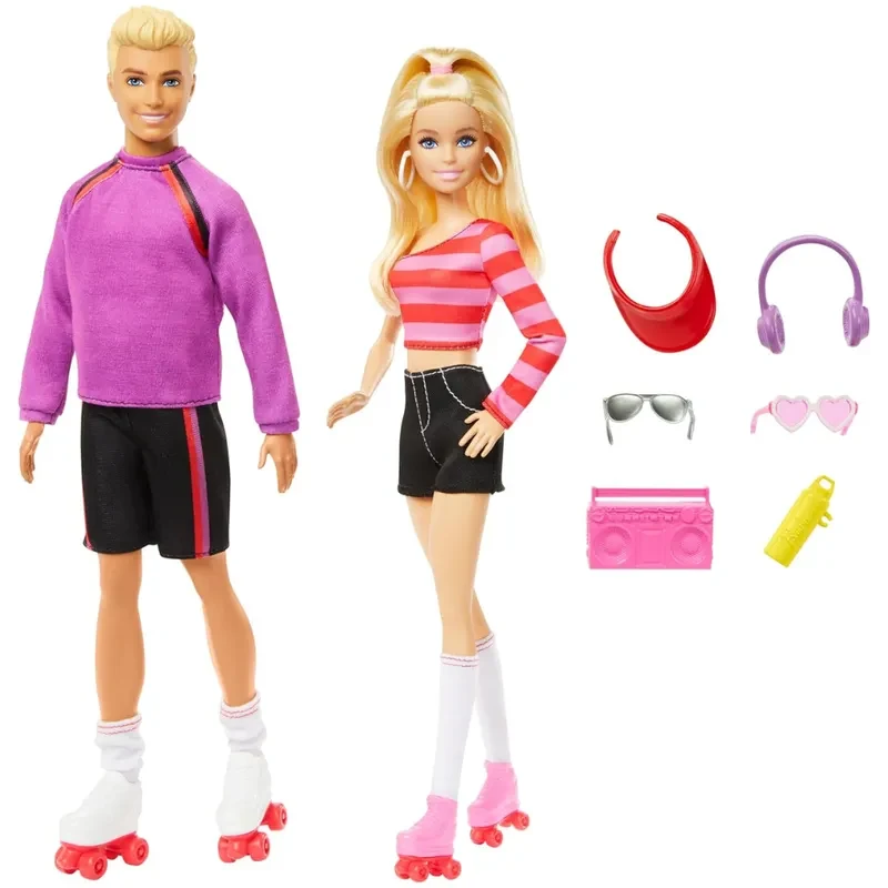 Barbie y Ken en Patinetas Fashionistas 65 Aniversario3