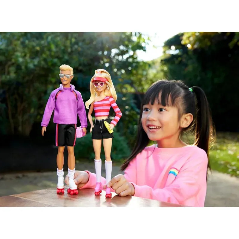 Barbie y Ken en Patinetas Fashionistas 65 Aniversario6