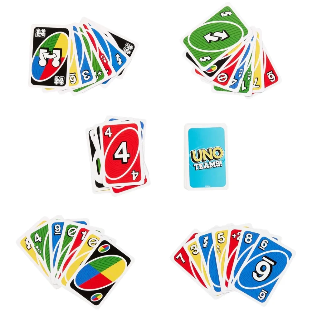 Mattel Games Cartas Uno Teams3