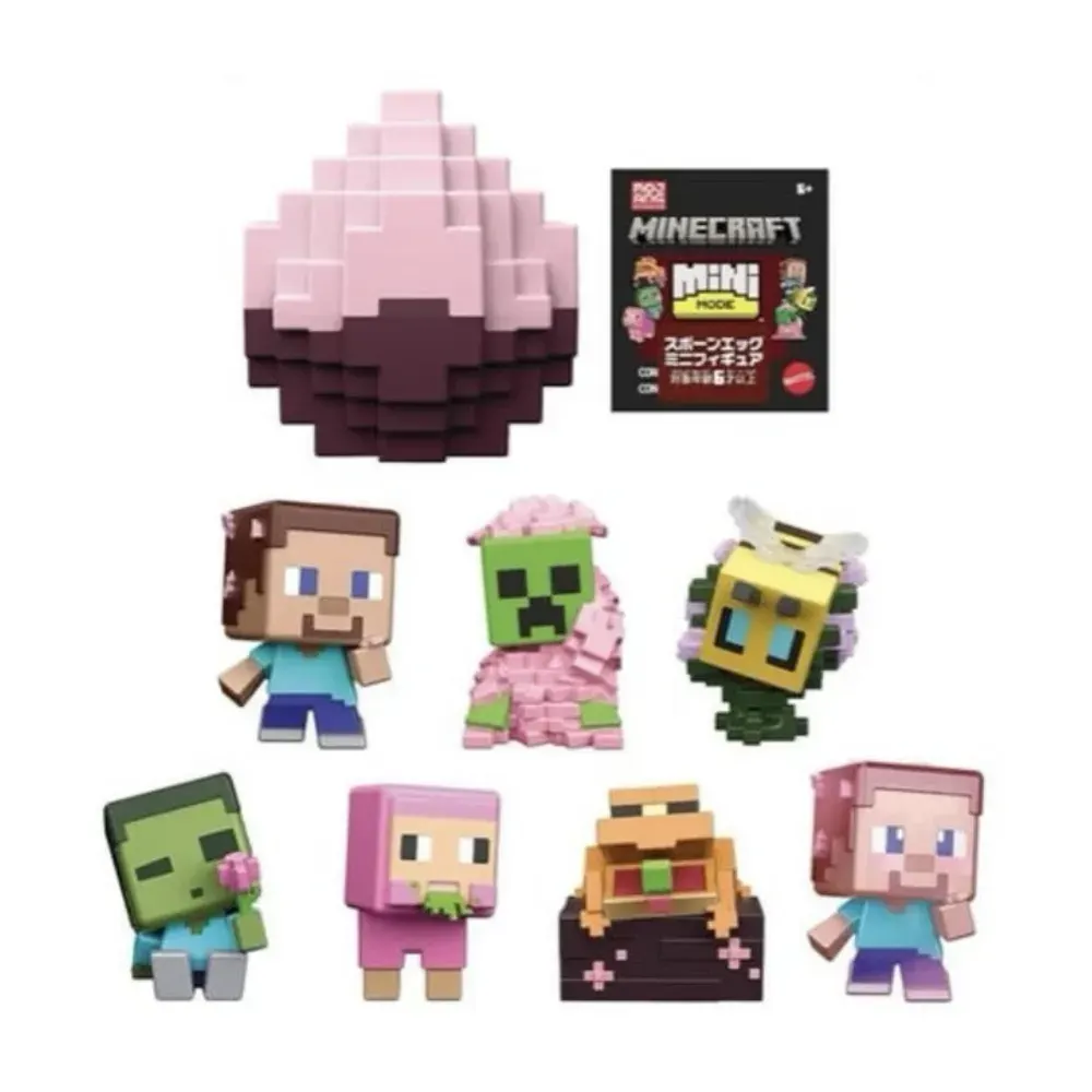 Minecraft Vanilla Figura de Acción Mini Huevo Enderman x1UND4