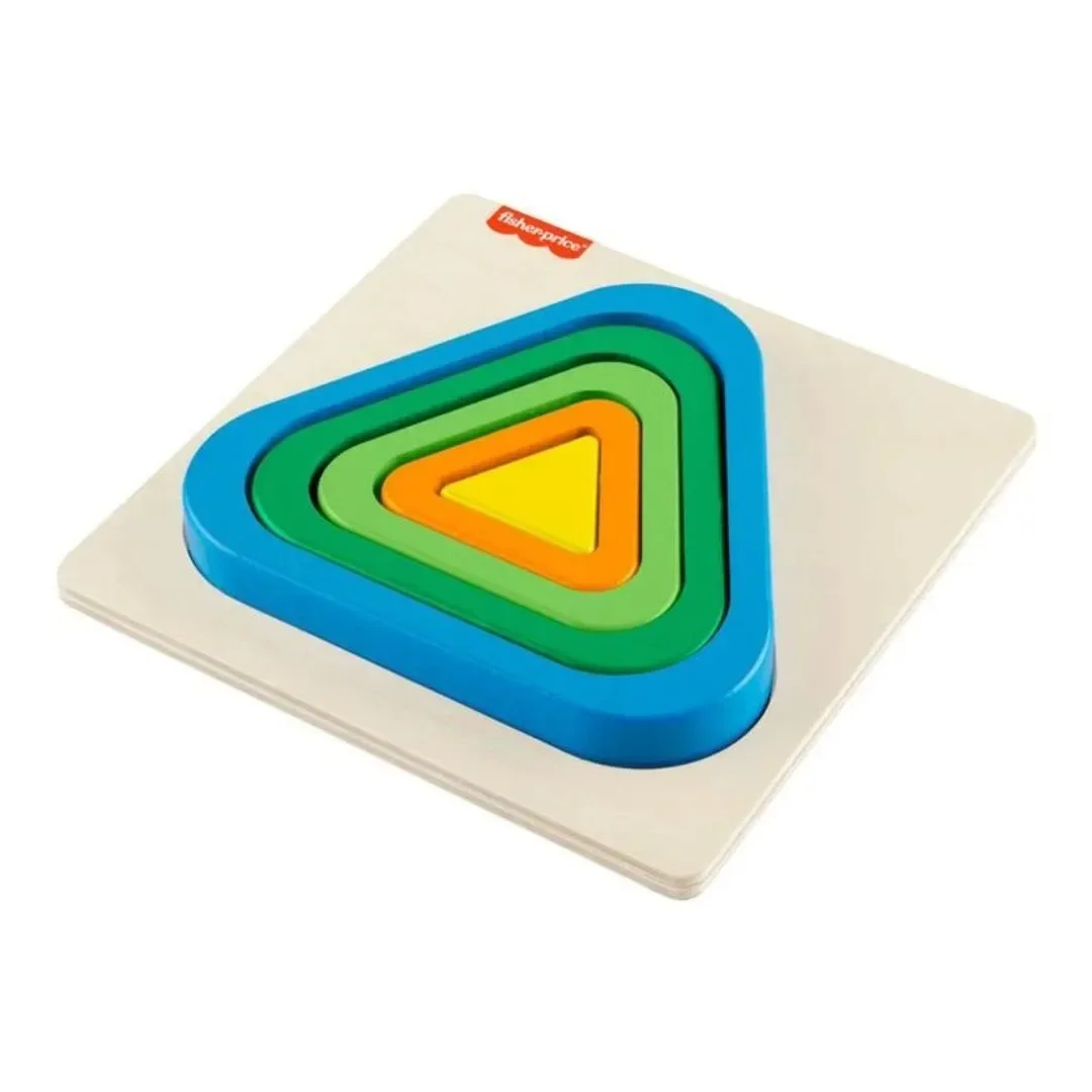 Rompecabezas de Madera Educativo 3D Arcoíris de Fisher-Price - 5 piezas Surtido4