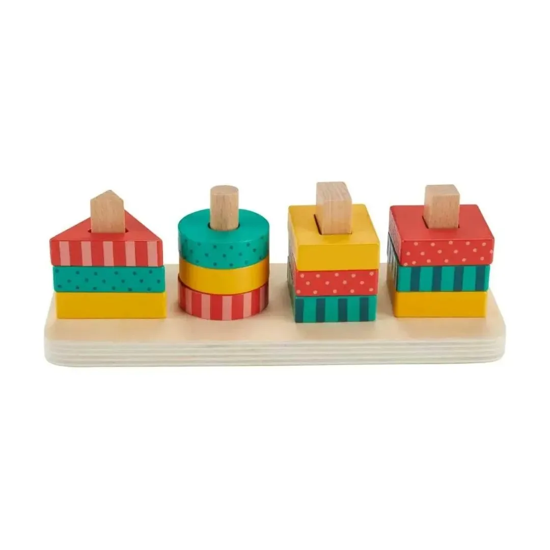 Fisher-Price Clasificador de Formas De Madera Didáctico Y Alegre4